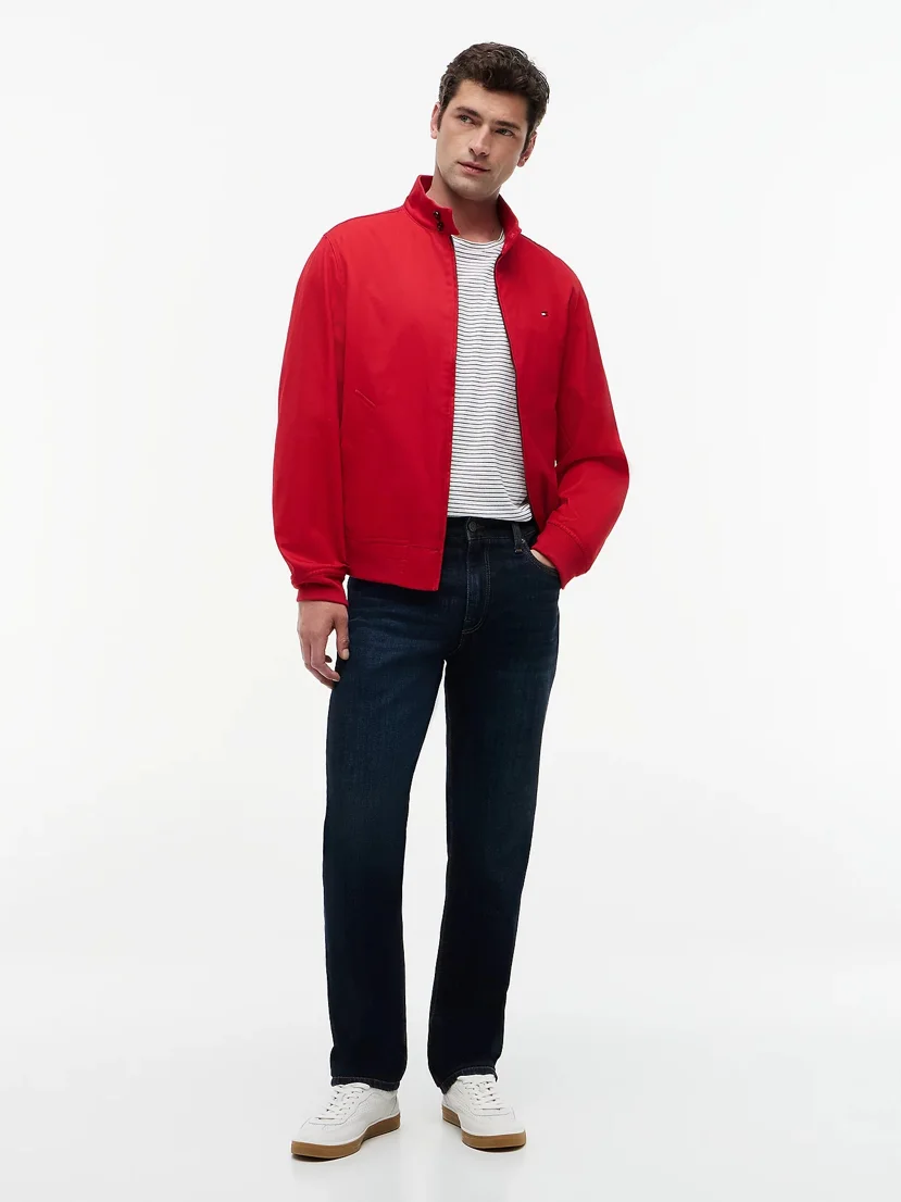 TOMMY HILFIGER Quần Jeans Nam Slim Straight Denton Tex Blue