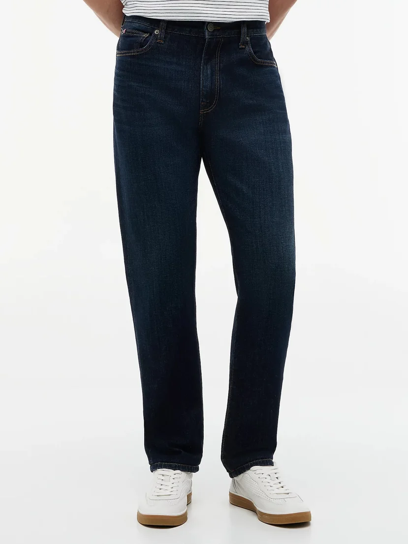 TOMMY HILFIGER Quần Jeans Nam Slim Straight Denton Tex Blue