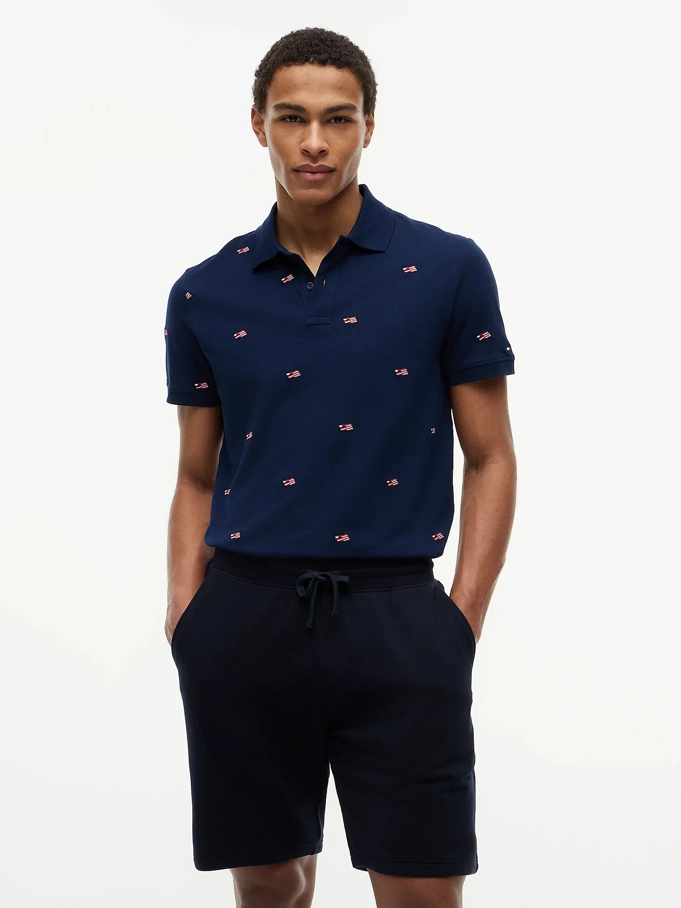 TOMMY HILFIGER Áo Polo Nam Tay Ngắn Embroidered Critter Reg Polo