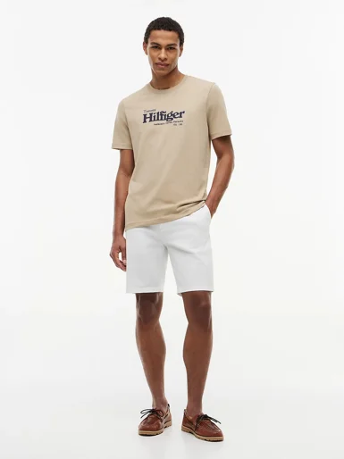 TOMMY HILFIGER Áo Thun Nam Tay Ngắn Nautical Chest Graphic Reg Tee
