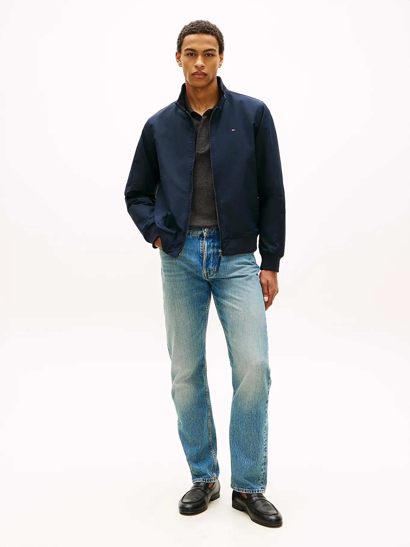 TOMMY HILFIGER Áo Khoác Nam Tay Dài Im CS Harrington Jacket