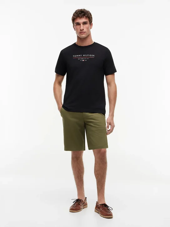 TOMMY HILFIGER Áo Thun Nam Tay Ngắn Brand Love New Rwb Reg Tee