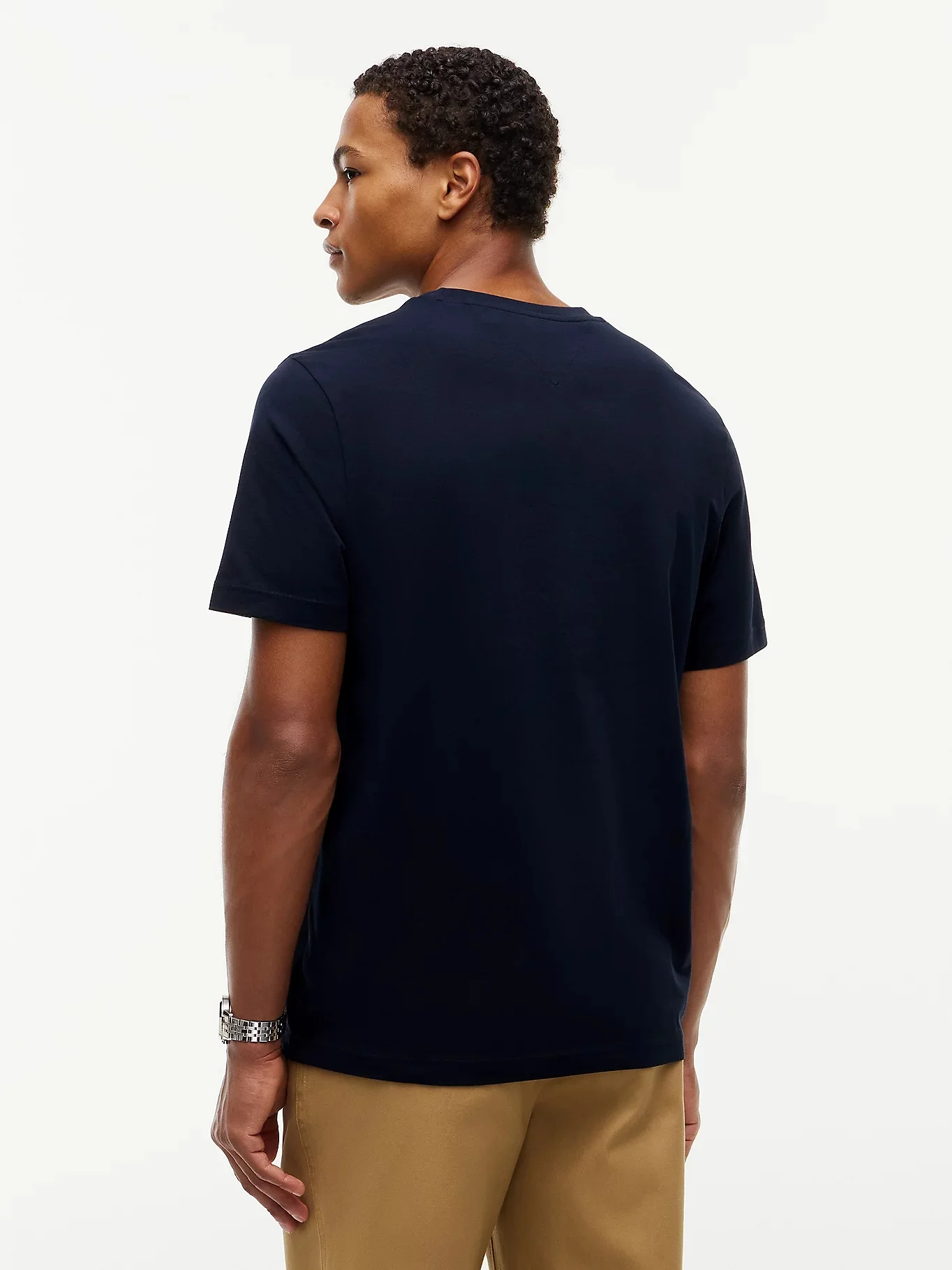 TOMMY HILFIGER Áo Thun Nam Tay Ngắn Brand Love Left Chest RWB Tee