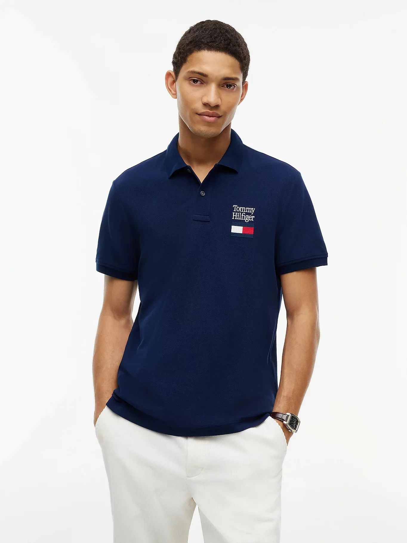 TOMMY HILFIGER Áo Polo Nam Tay Ngắn La Graphic Reg Polo