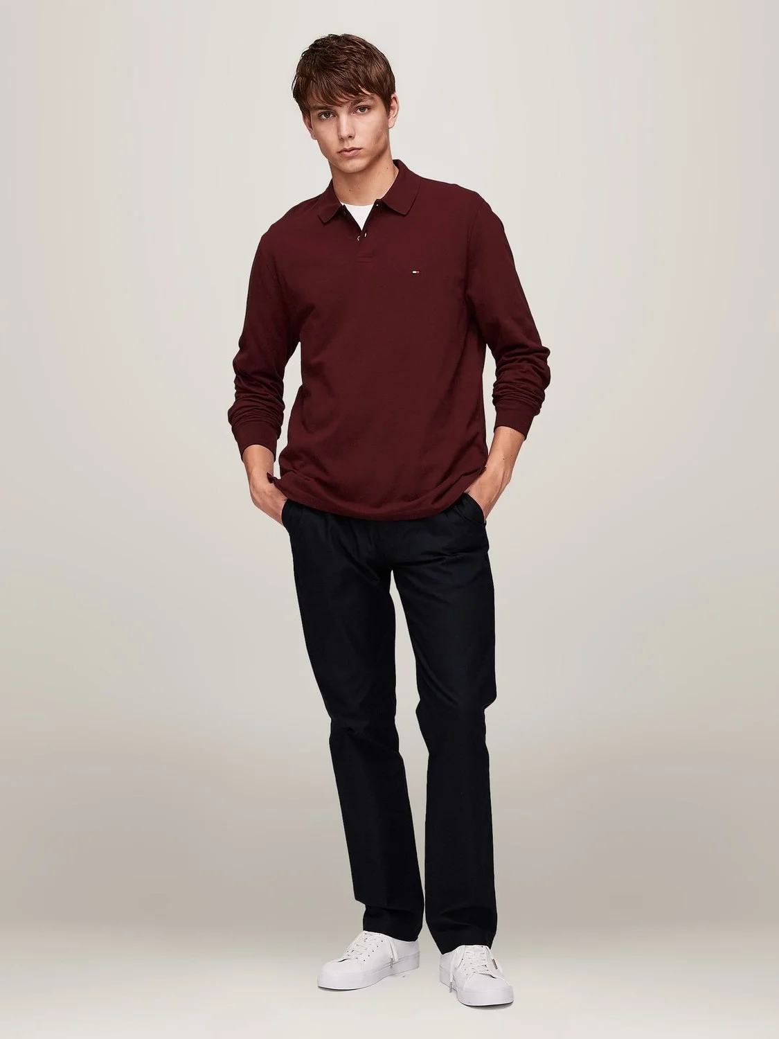 TOMMY HILFIGER Áo Polo Nam Tay Dài - AK 1985 Regular LS Polo
