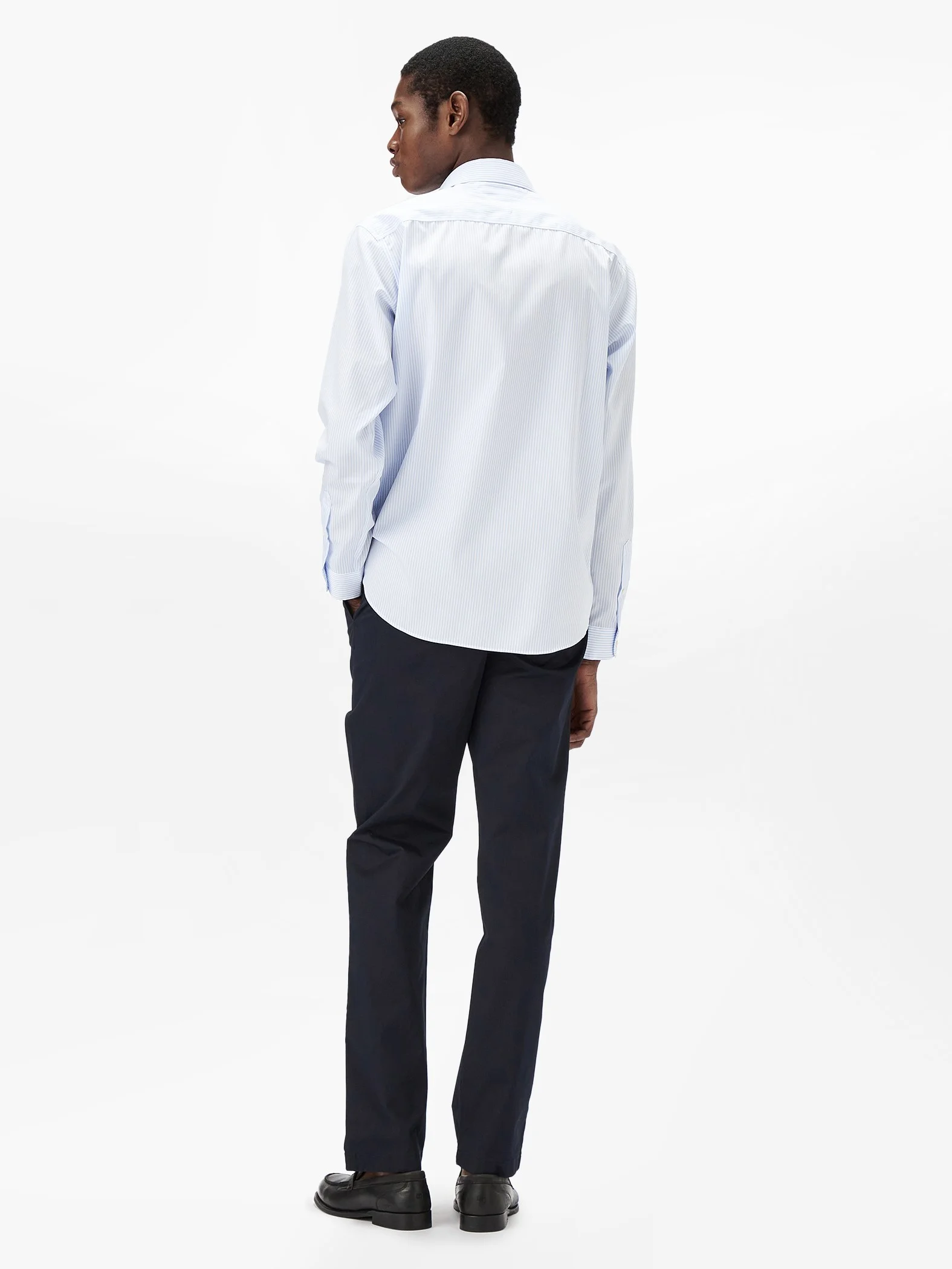 TOMMY HILFIGER Áo Sơ Mi Nam Tay Dài Non Iron Stripe  L/S Shirts