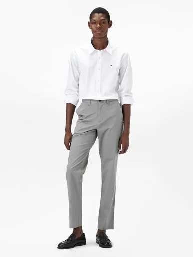 TOMMY HILFIGER Áo Sơ Mi Nam Tay Dài Non Iron Solid L/S Shirts