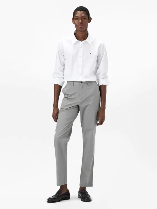 TOMMY HILFIGER Áo Sơ Mi Nam Tay Dài Non Iron Solid L/S Shirts