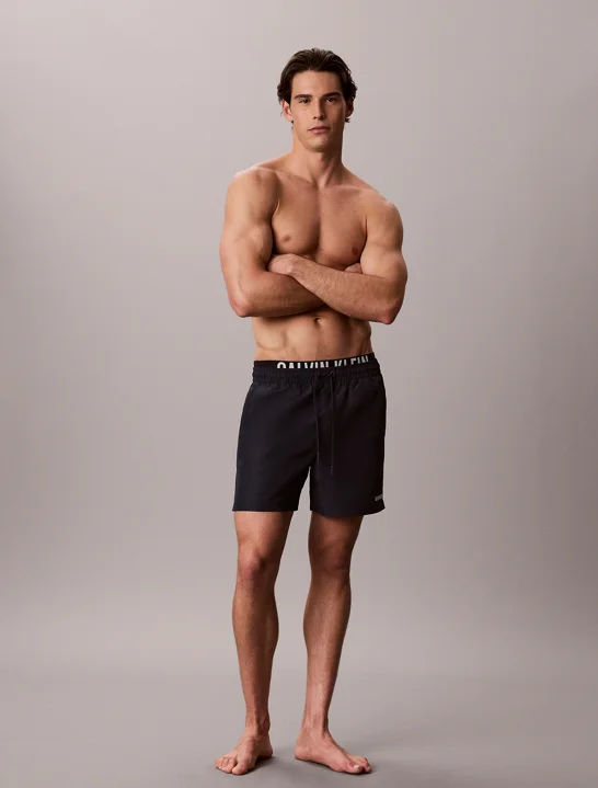 CK SPORT Quần Bơi Nam Medium Drawstring Boxer