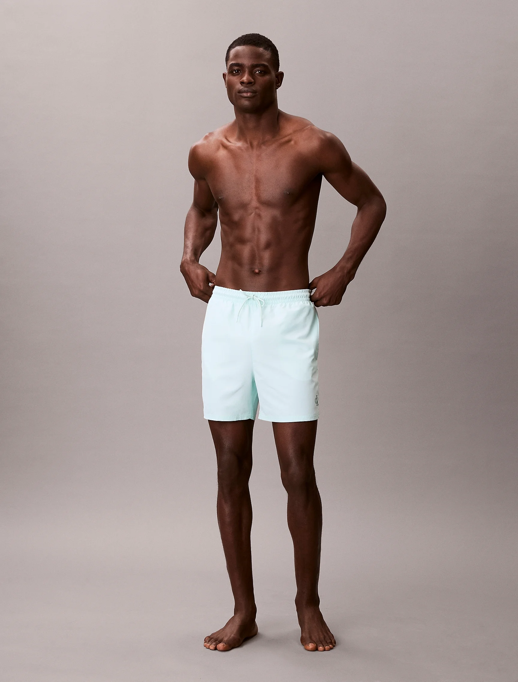 CK SPORT Quần Bơi Nam Medium Drawstring Waistband