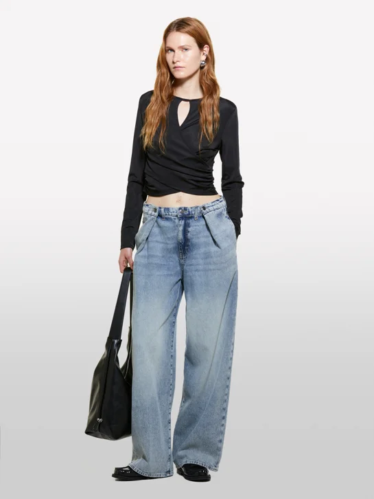 SISLEY Quần Jeans Nữ Women Trousers