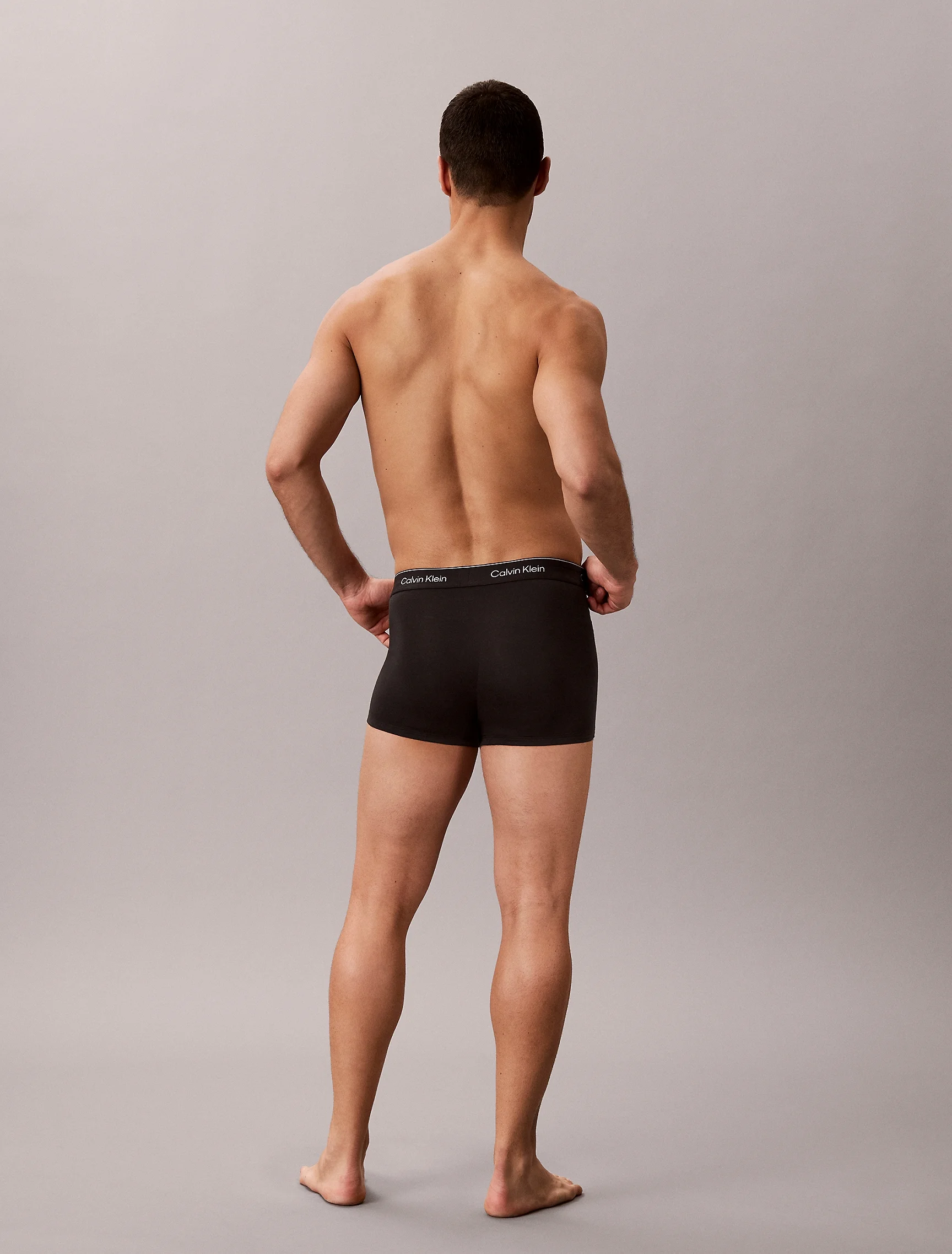 CK UNDERWEAR Set 3 Quần Lót Nam Trunk 3Pk