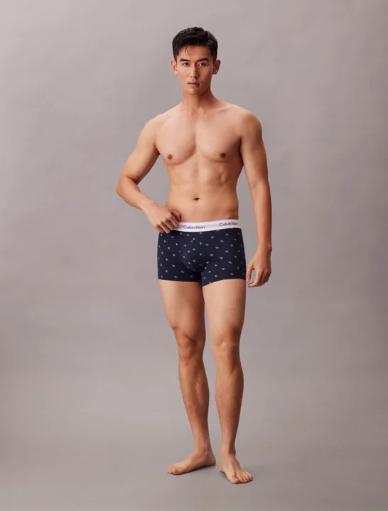 CK UNDERWEAR Set Quần Lót Nam Trunk 3Pk