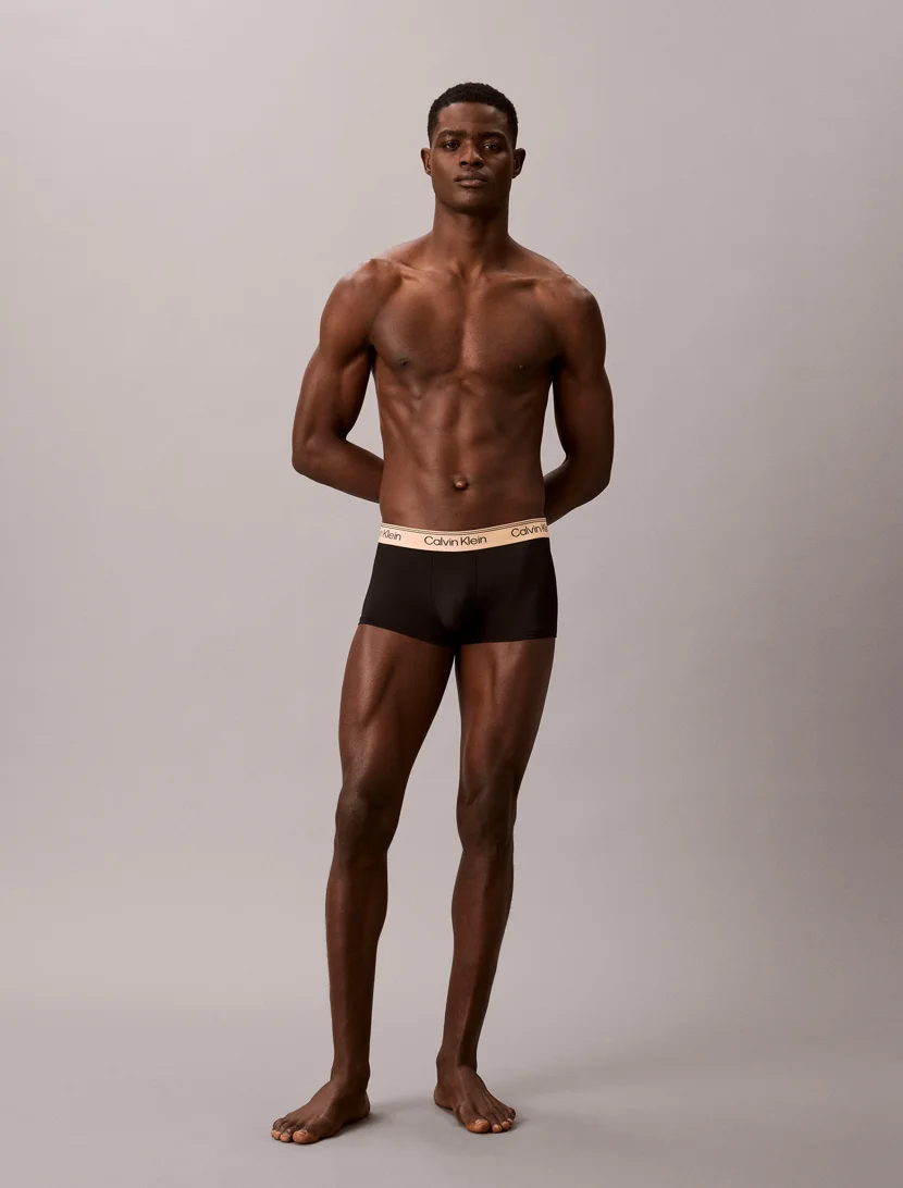 CK UNDERWEAR Set 3 Quần Lót Nam Low Rise Trunk 3Pk