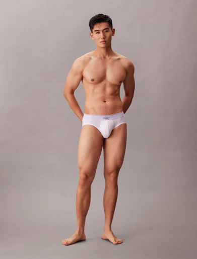 CK UNDERWEAR Set 3 Quần Lót Nam Hip Brief Fit