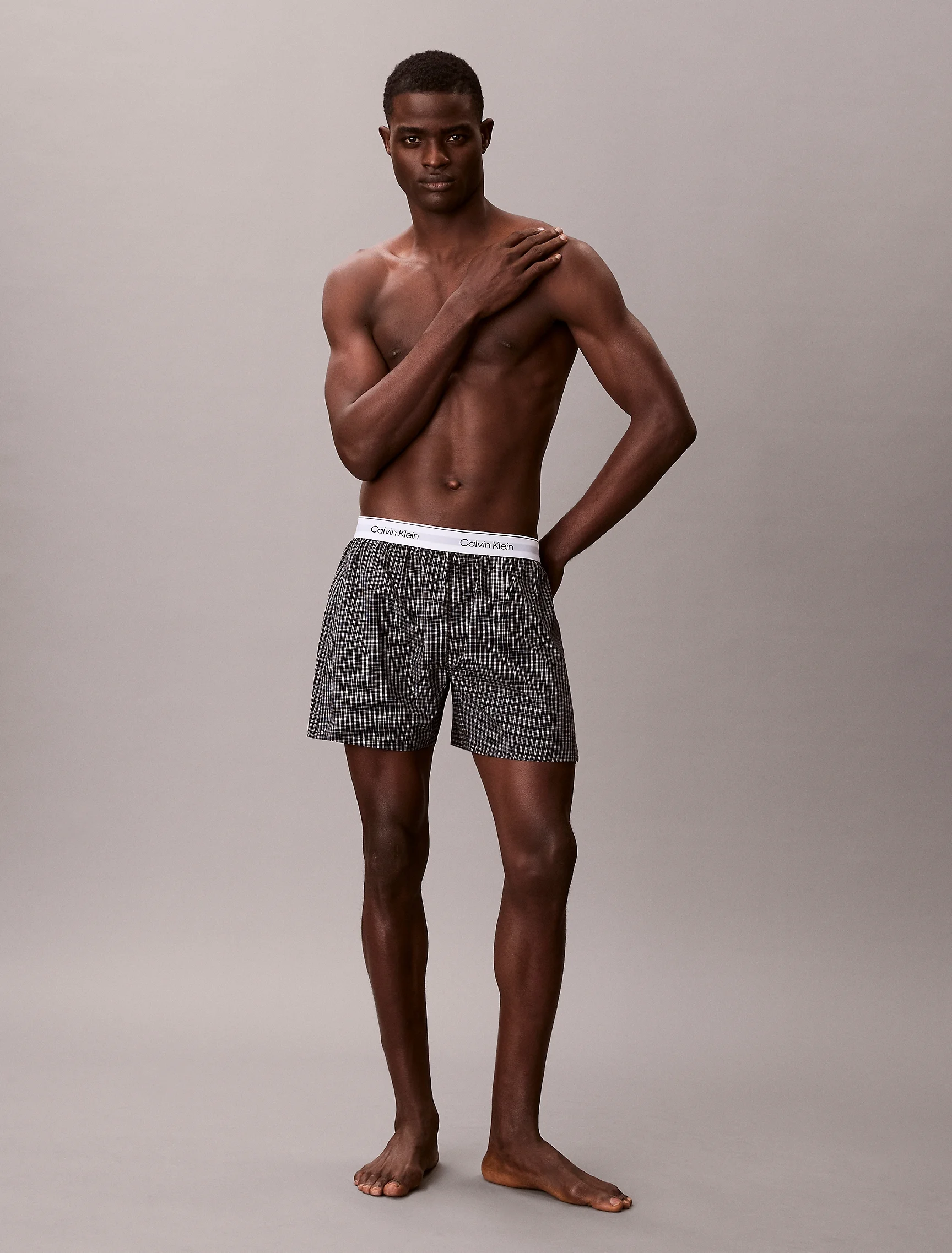 CK UNDERWEAR Quần Ngủ Nam Boxer Trad