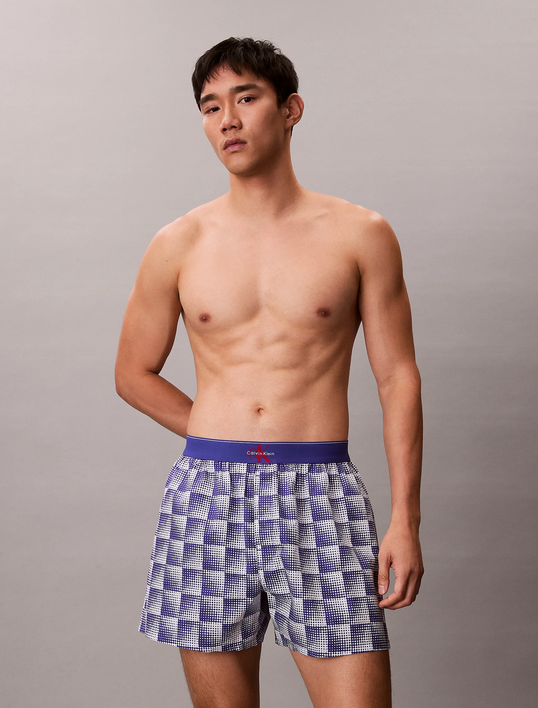 CK UNDERWEAR Quần Ngủ Nam Boxer Slim Fit