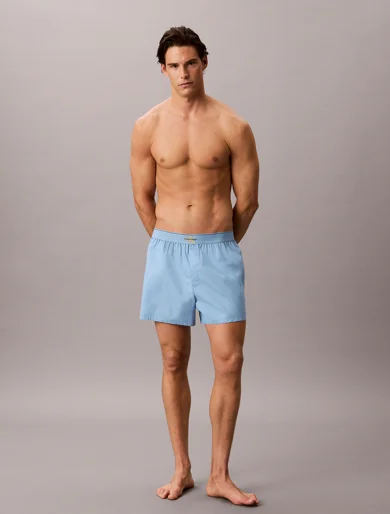 CK UNDERWEAR Quần Ngủ Nam Monogram Boxer Slim
