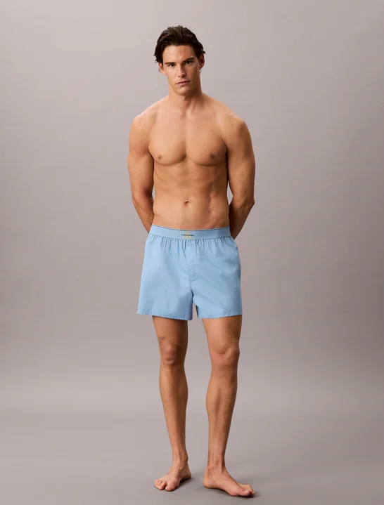 CK UNDERWEAR Quần Ngủ Nam Monogram Boxer Slim