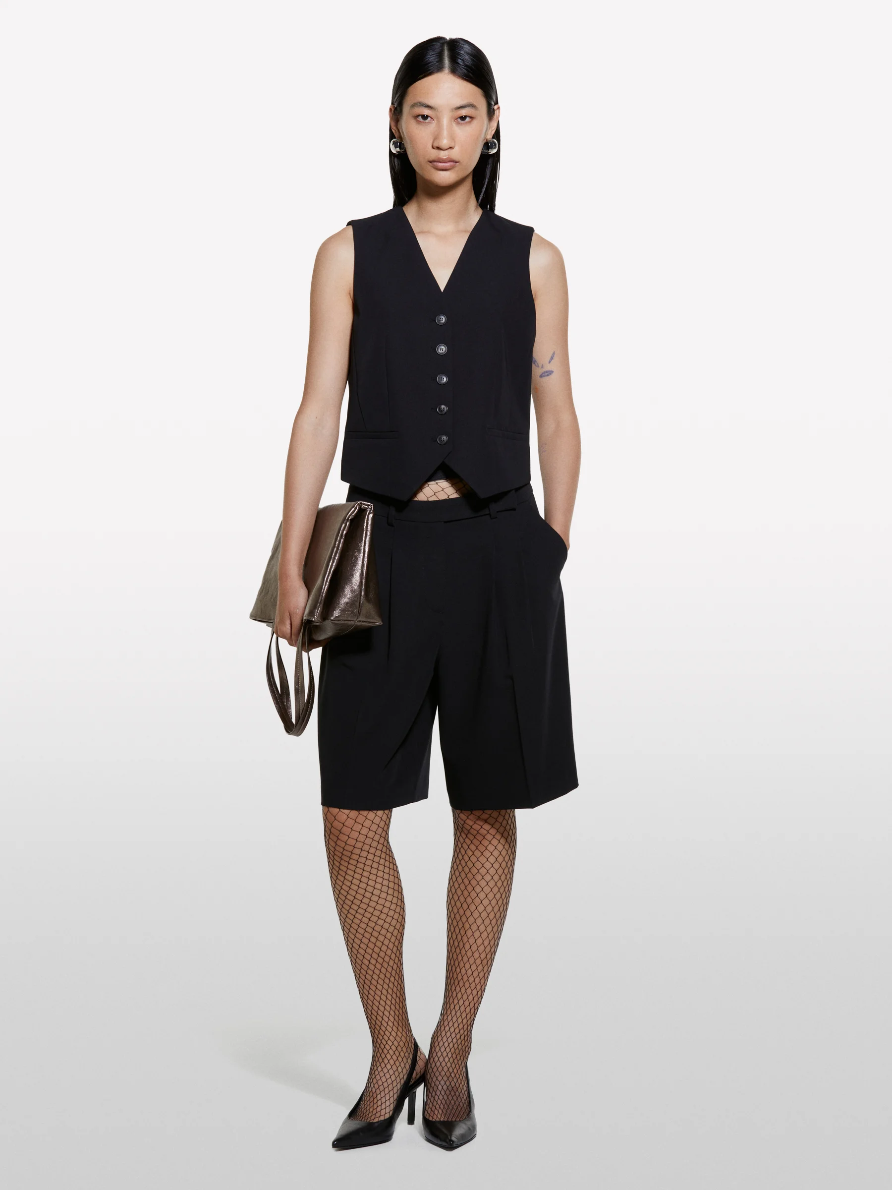 SISLEY Quần Ngắn Nữ Women Bermuda