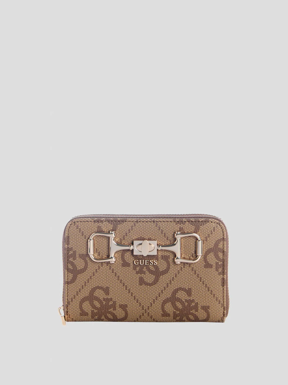 GUESS HANDBAG Ví Nữ - Janie Logo Slg Med Zip Around