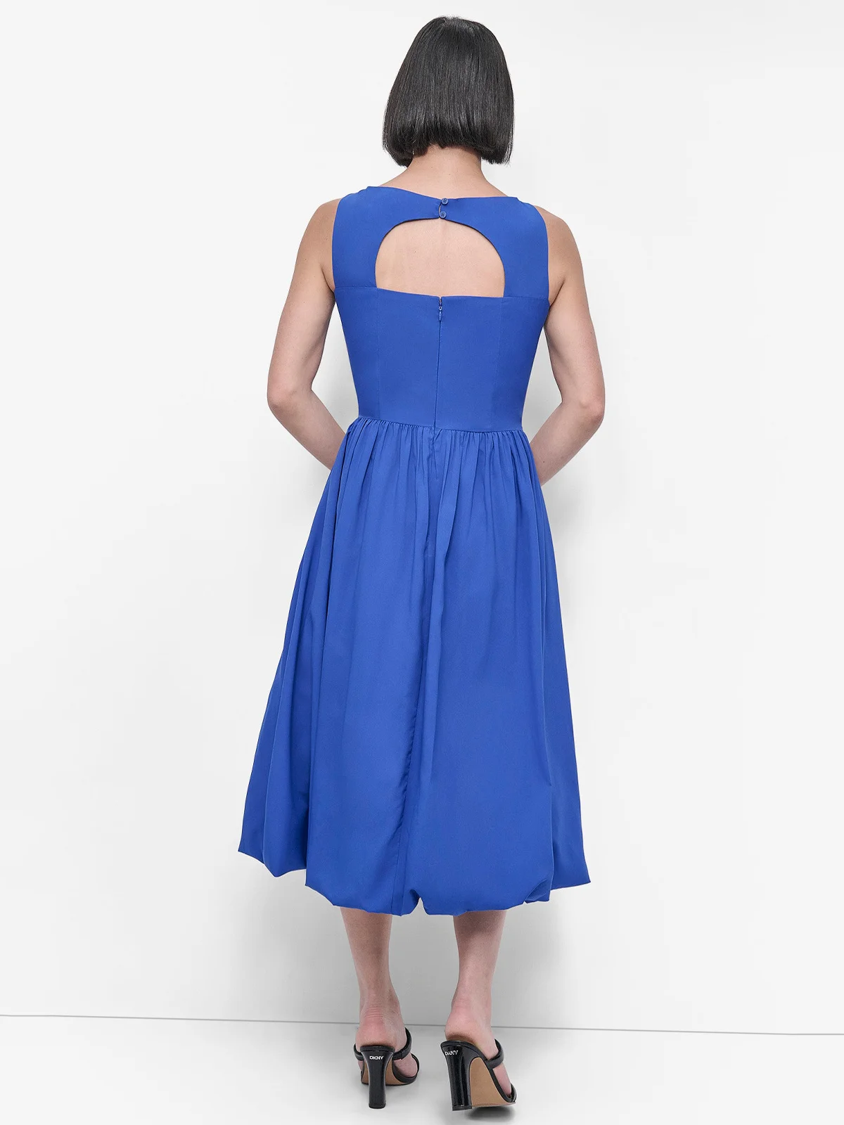 DKNY Đầm Nữ S/L Boat Neck Drop Waist Dress