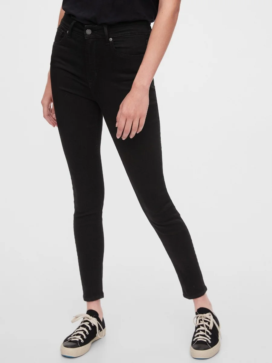 GAP Quần Jeans Dài Nữ - High Rise Jegging
