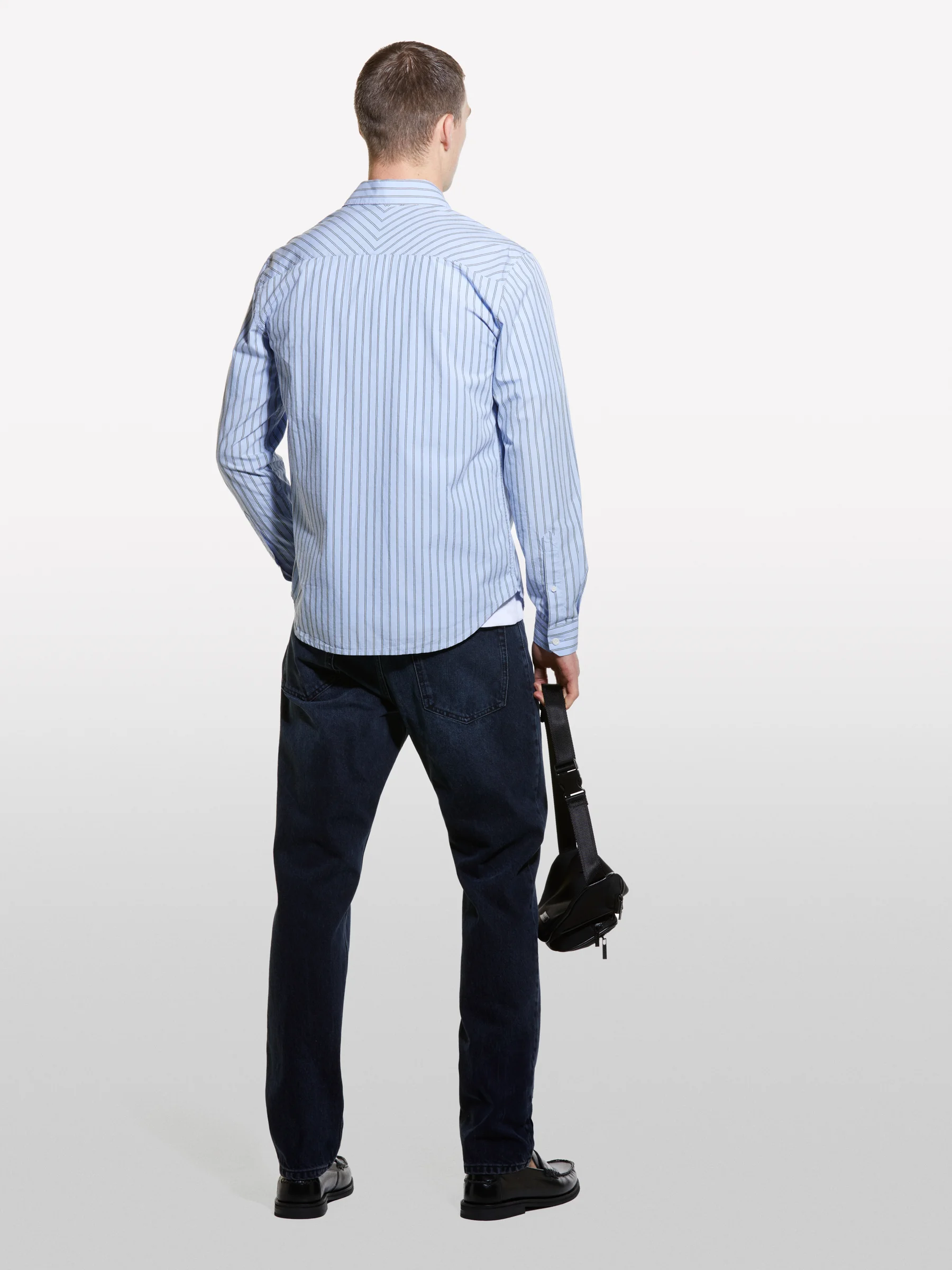 SISLEY Áo Sơ Mi Dài Tay Nam Men Shirt