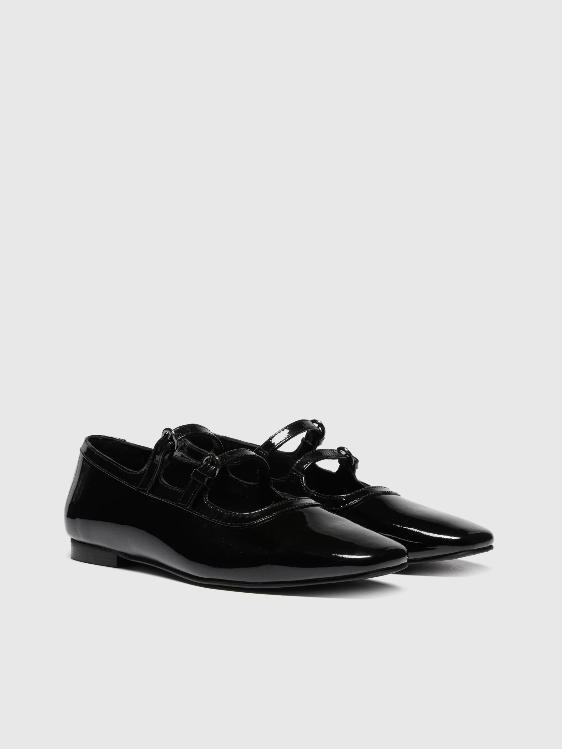 SISLEY Giày Nữ Patent Leather Flats
