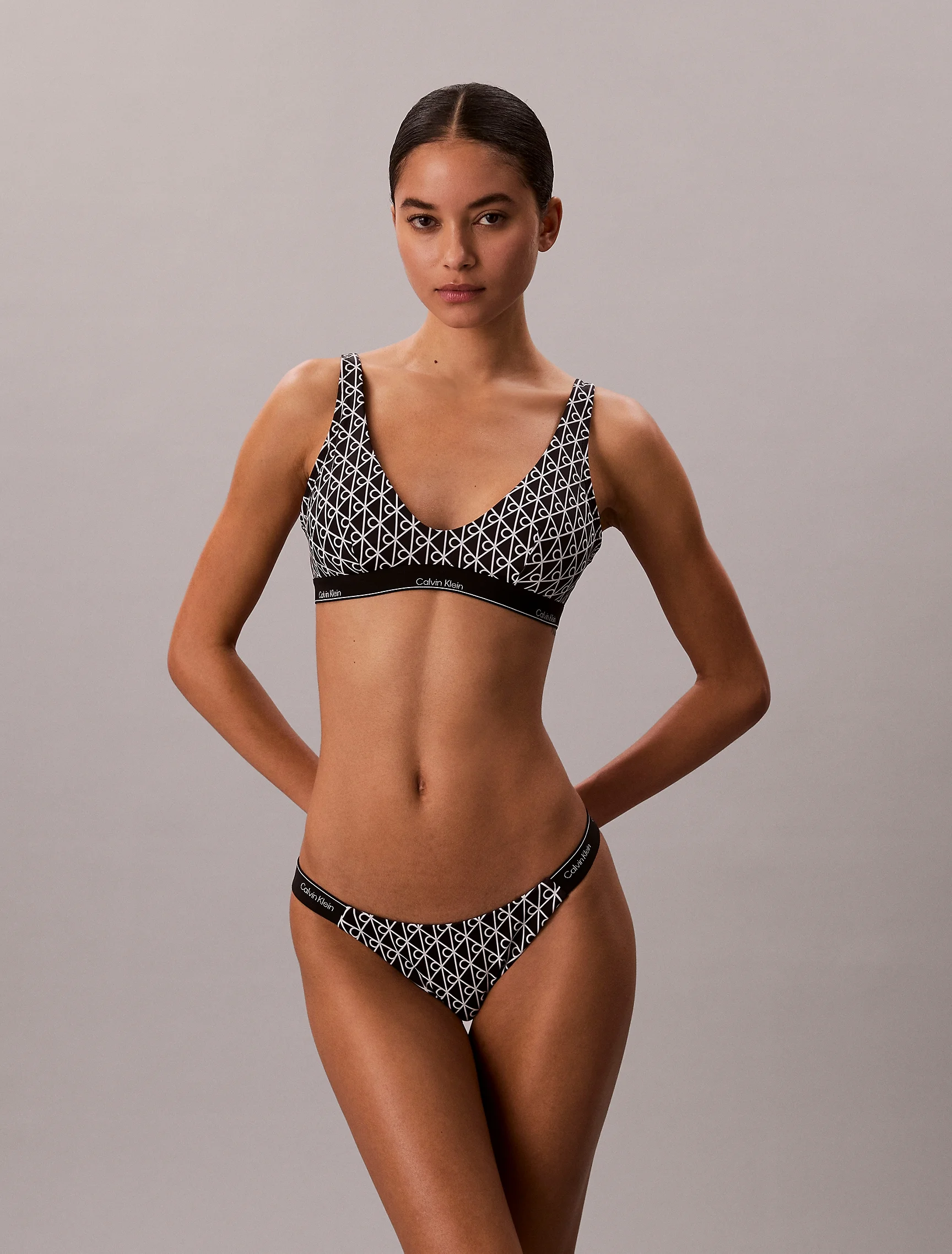 CK SPORT Quần Bơi Nữ Bikini Fit