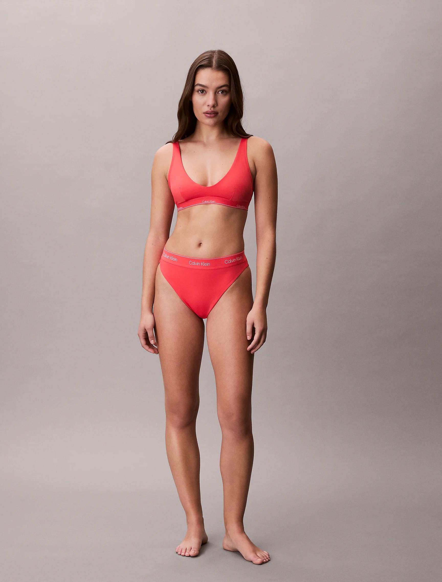 CK SPORT Áo Bơi Nữ Halter Bralette