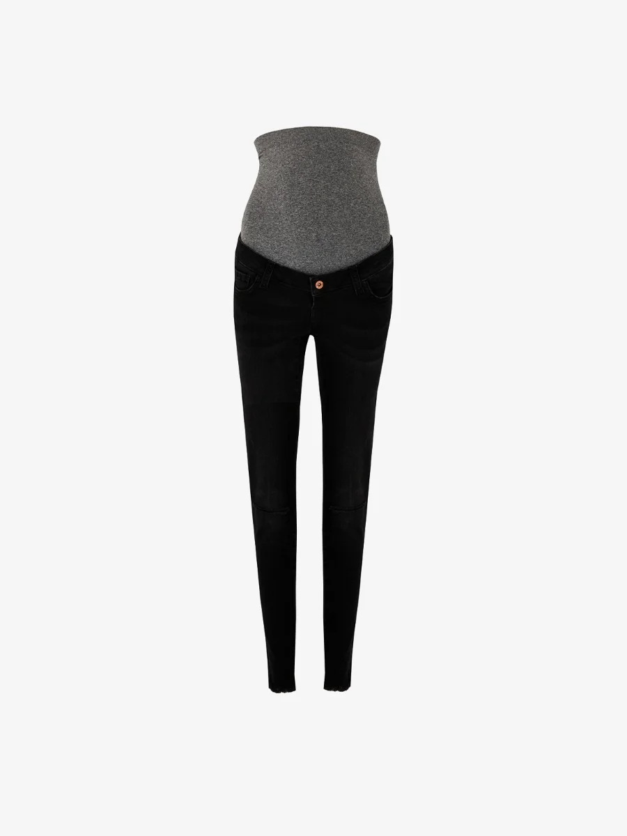 mothercare Quần jeans skinny màu đen cho mẹ bầu