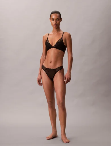 CK UNDERWEAR Áo Lót Nữ Plunge Fit