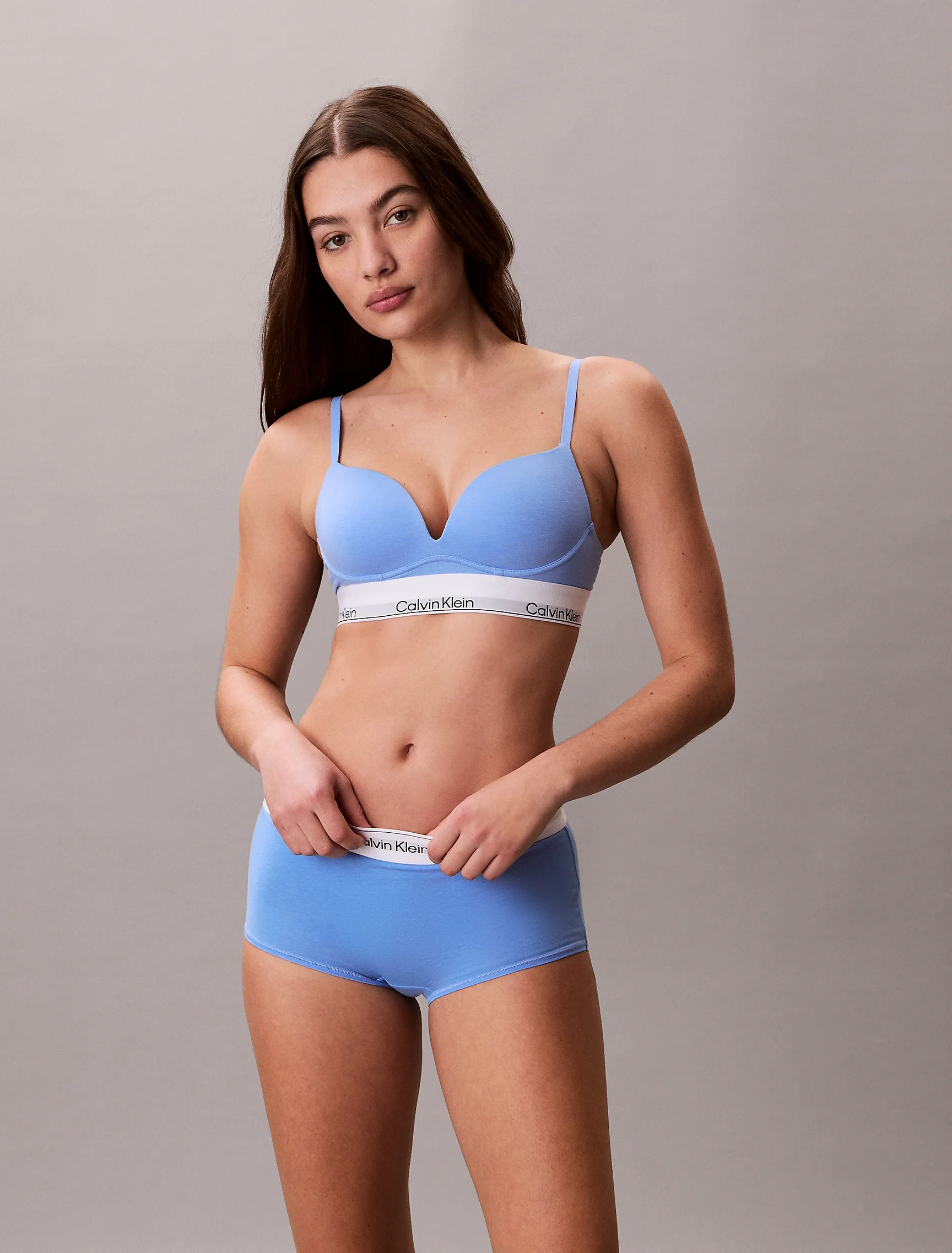 CK UNDERWEAR Áo Ngực Nữ Push Up Plunge