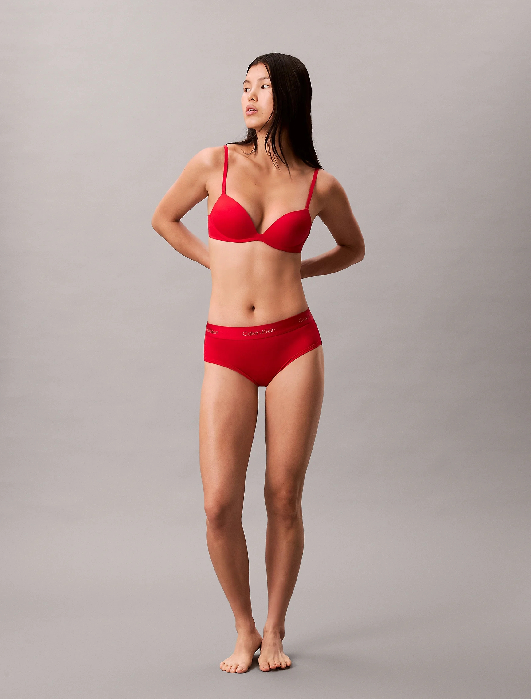 CK UNDERWEAR Áo Lót Nữ Plunge Fit