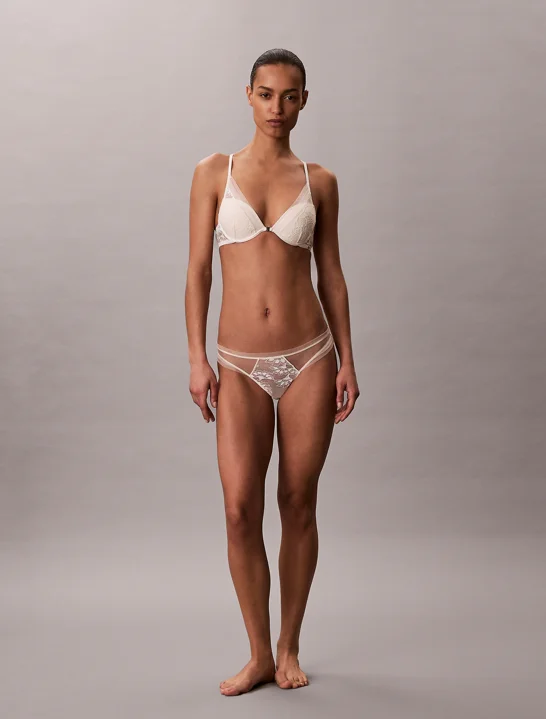 CK UNDERWEAR Áo Ngực Nữ Push Up Plunge