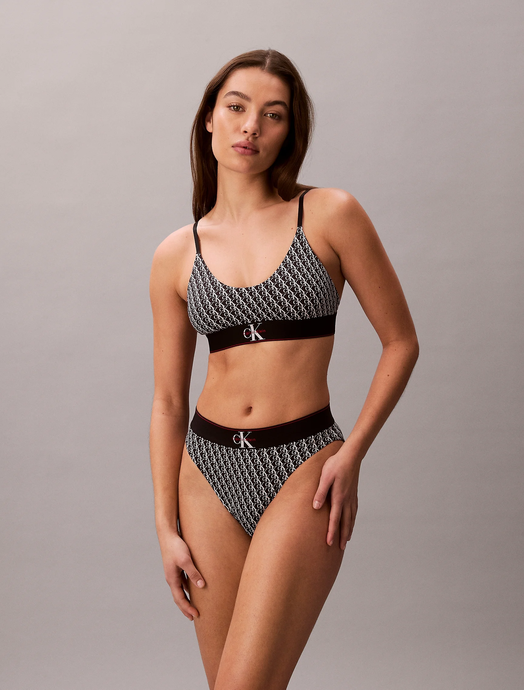CK UNDERWEAR Quần Lót Nữ High Waist Bikini