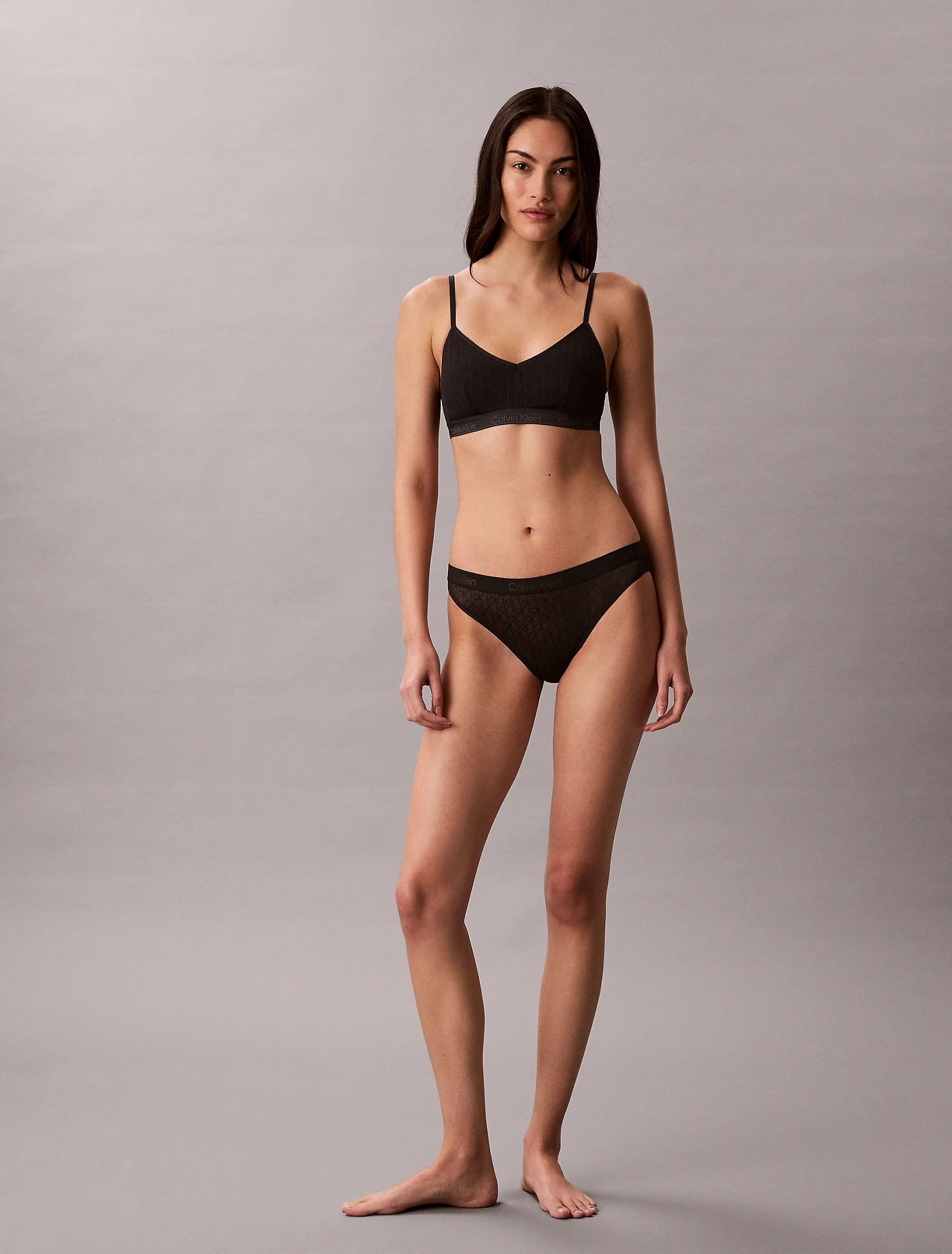 CK UNDERWEAR Áo Ngực Nữ Lightly Lined Bralette