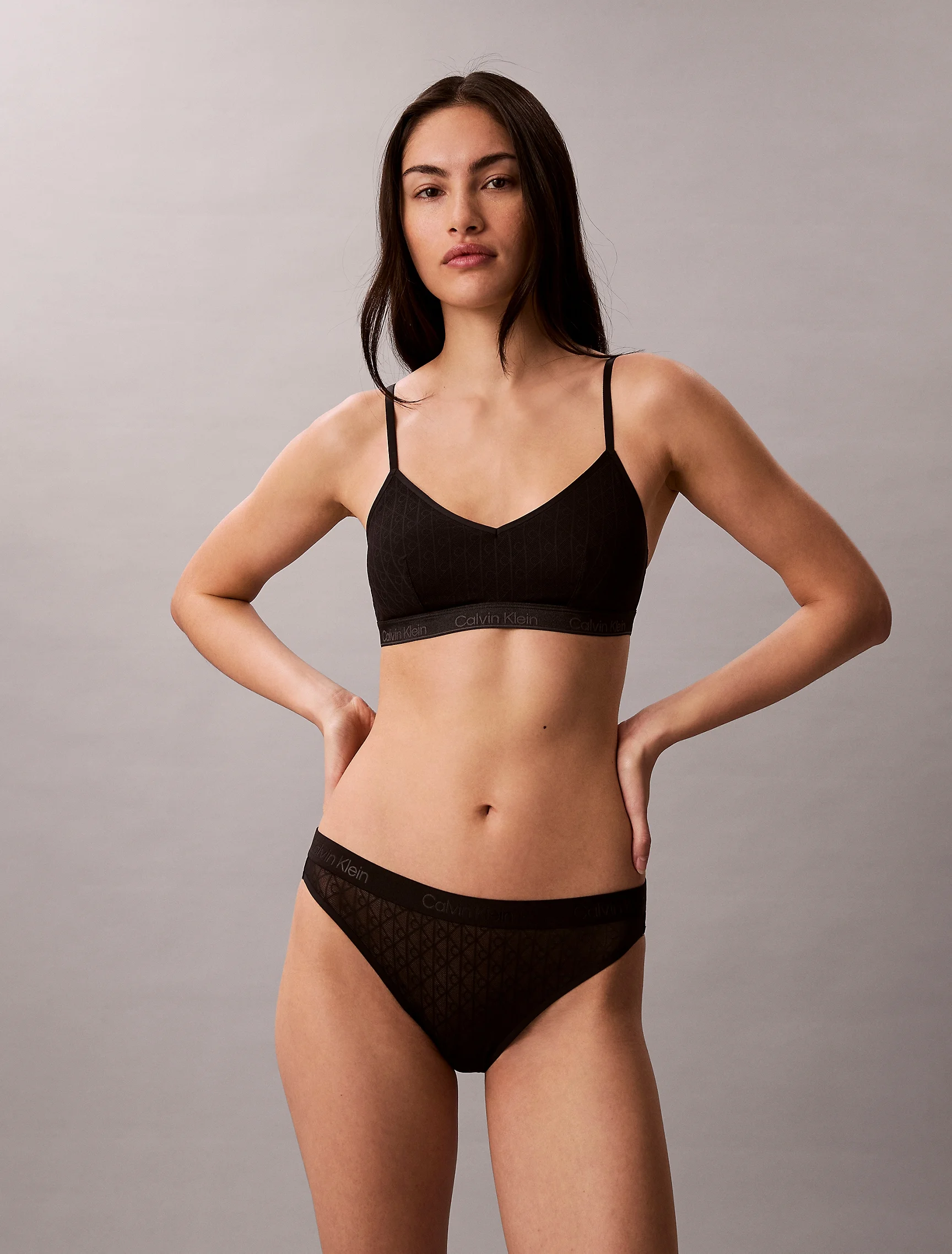 CK UNDERWEAR Áo Ngực Nữ Lightly Lined Bralette