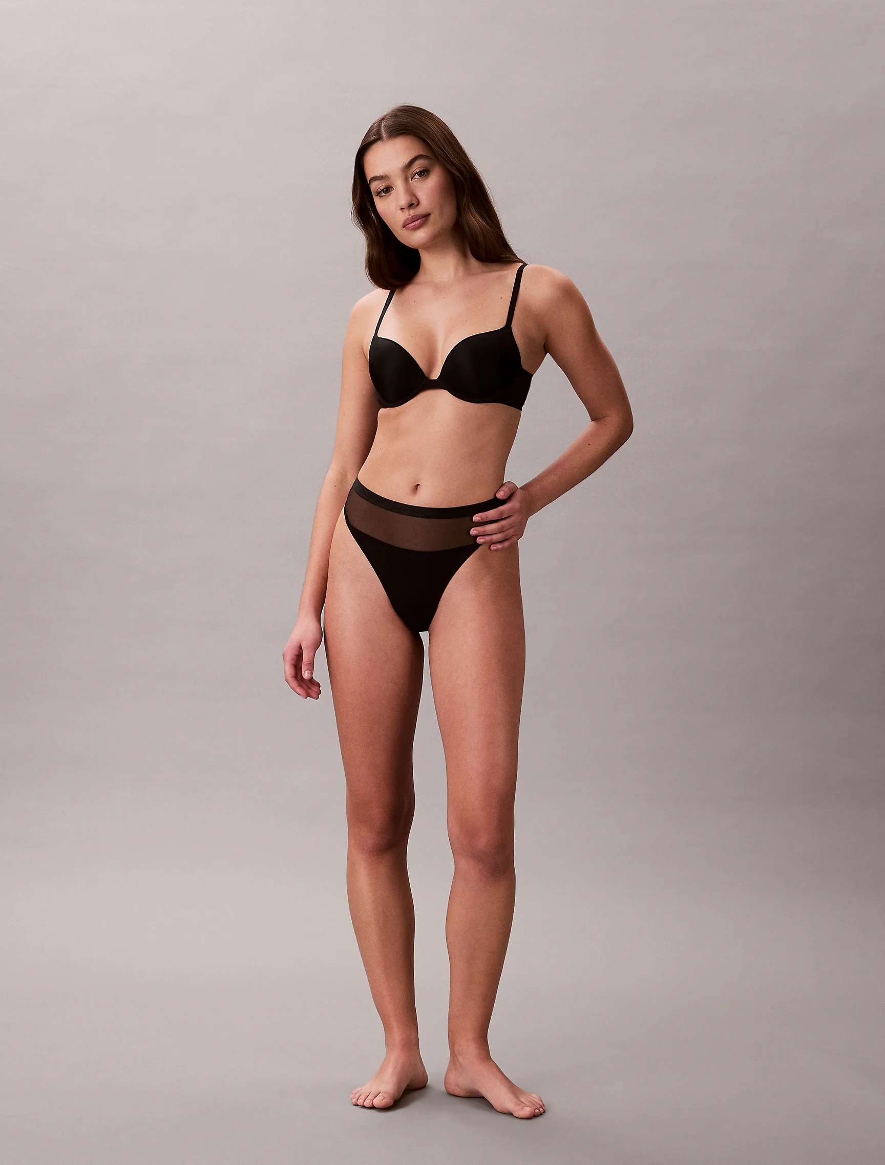 CK UNDERWEAR Áo Ngực Nữ Push Up Demi