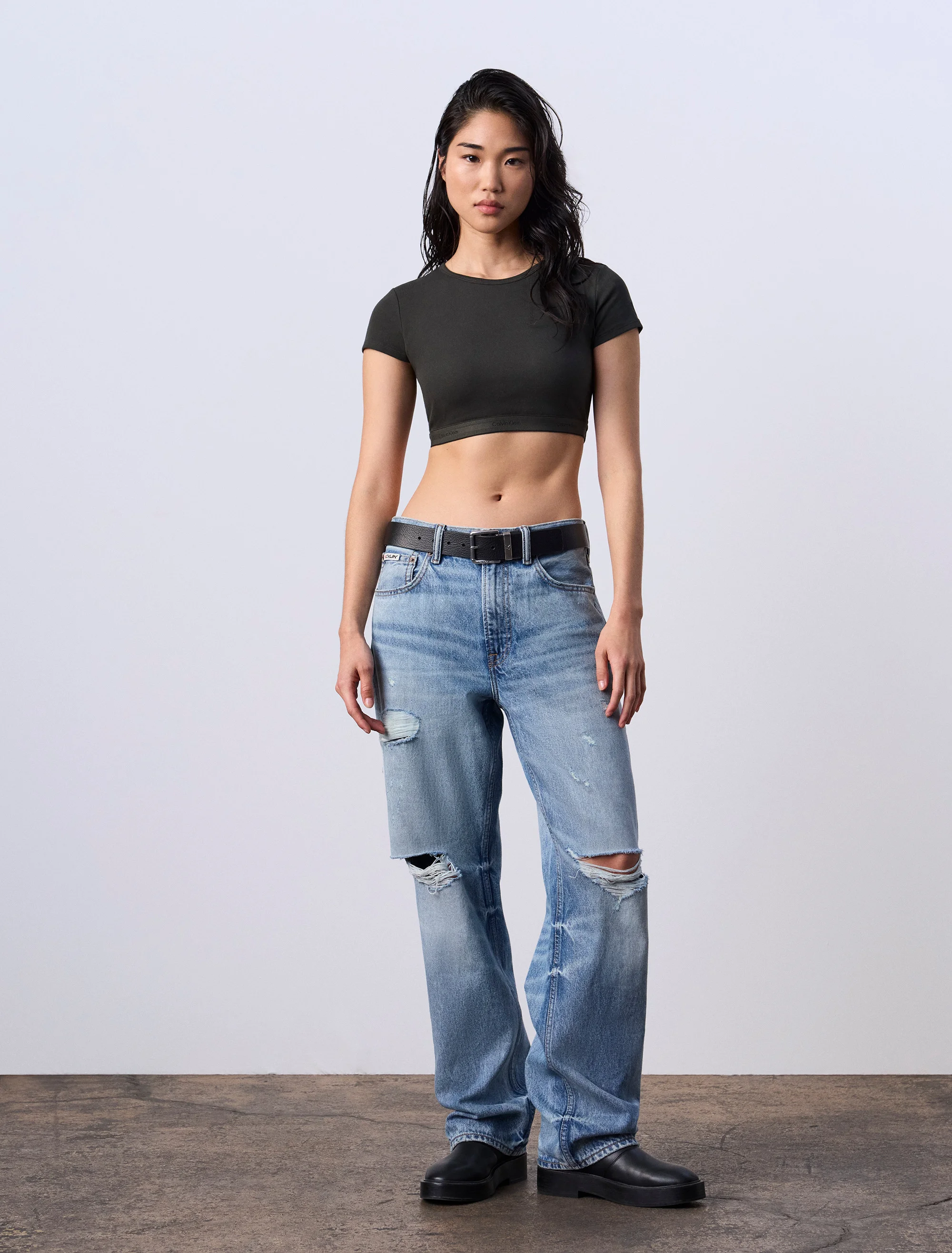 CK UNDERWEAR Áo Ngực Nữ Ll T-Shirt Bralette