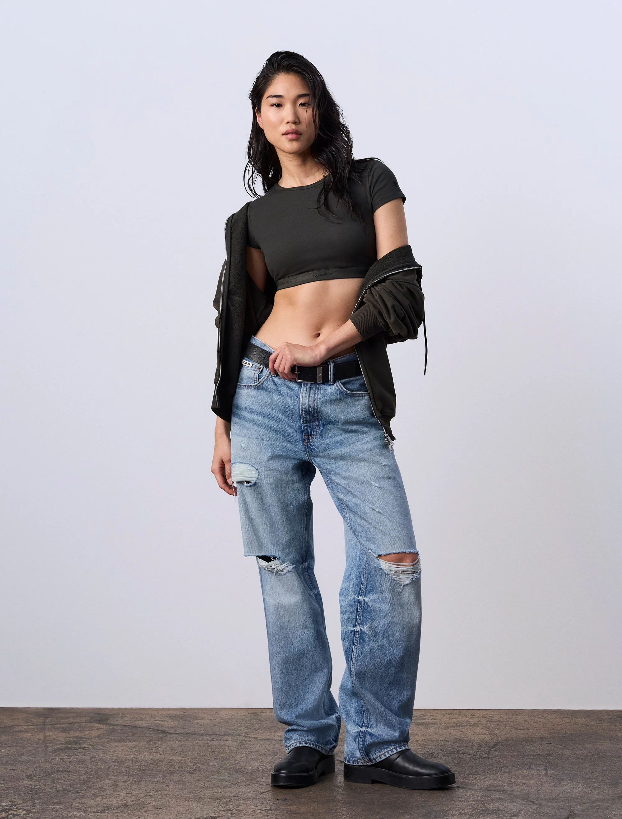 CK UNDERWEAR Áo Ngực Nữ Ll T-Shirt Bralette