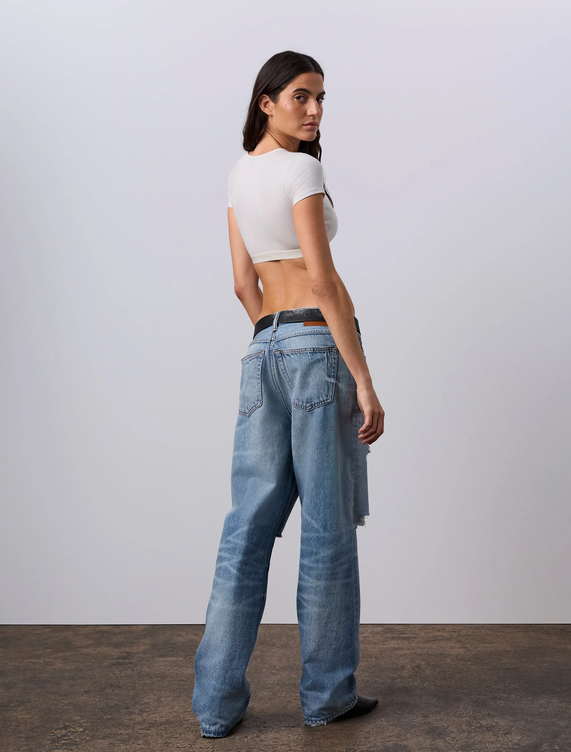CK UNDERWEAR Áo Ngực Nữ Ll T-Shirt Bralette