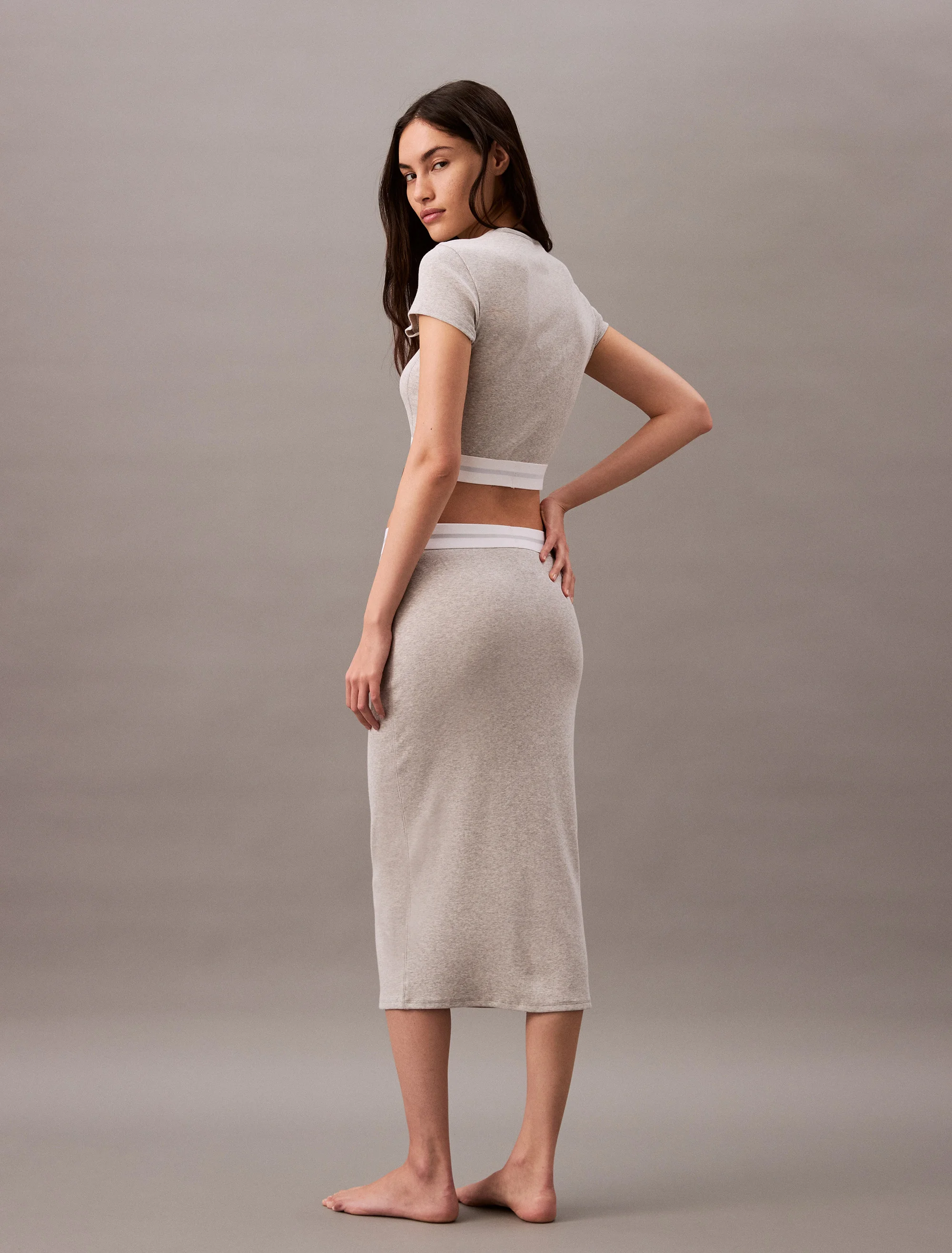 CK UNDERWEAR Chân Váy Ngủ Nữ