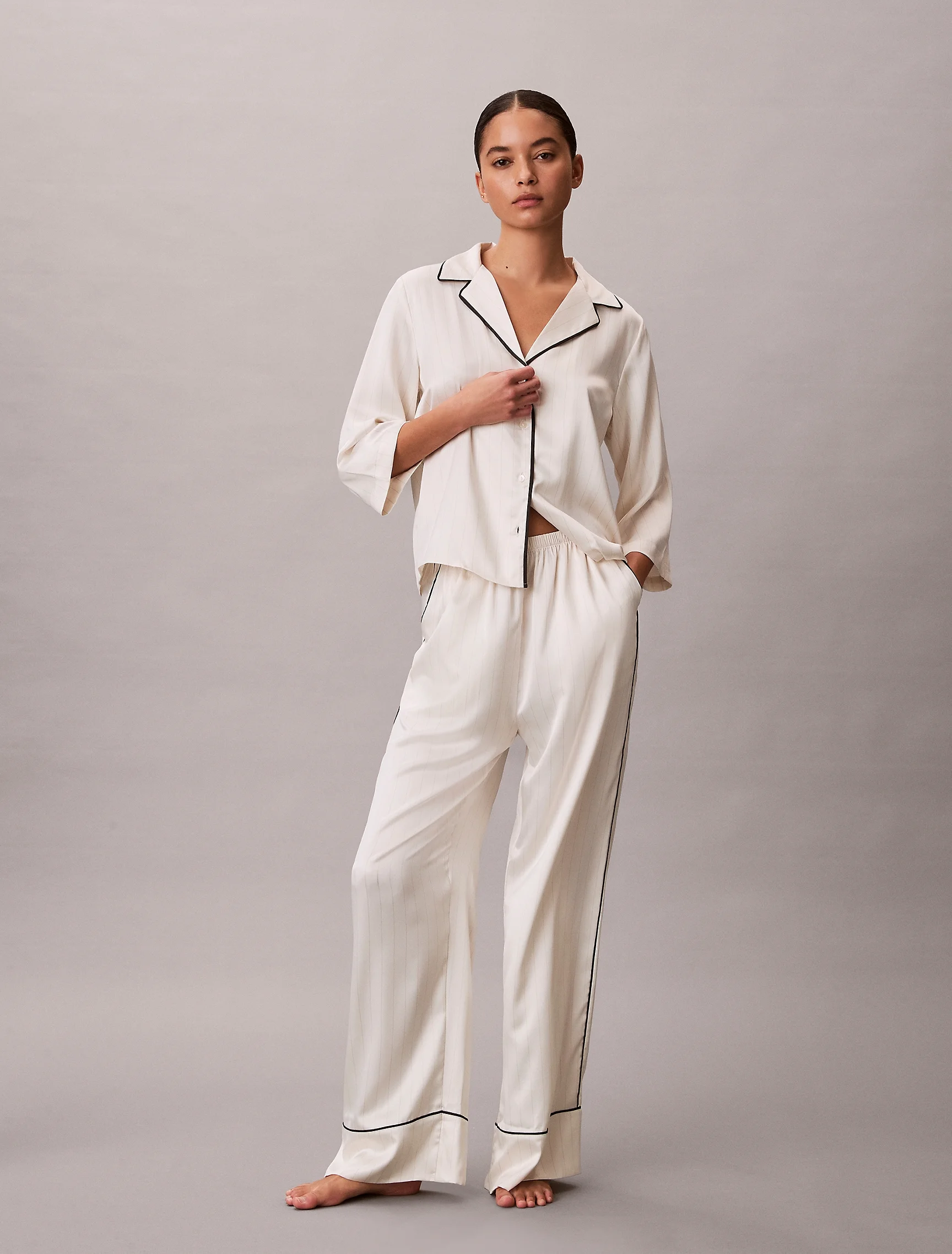 CK UNDERWEAR Quần Ngủ Nữ Satin Pant