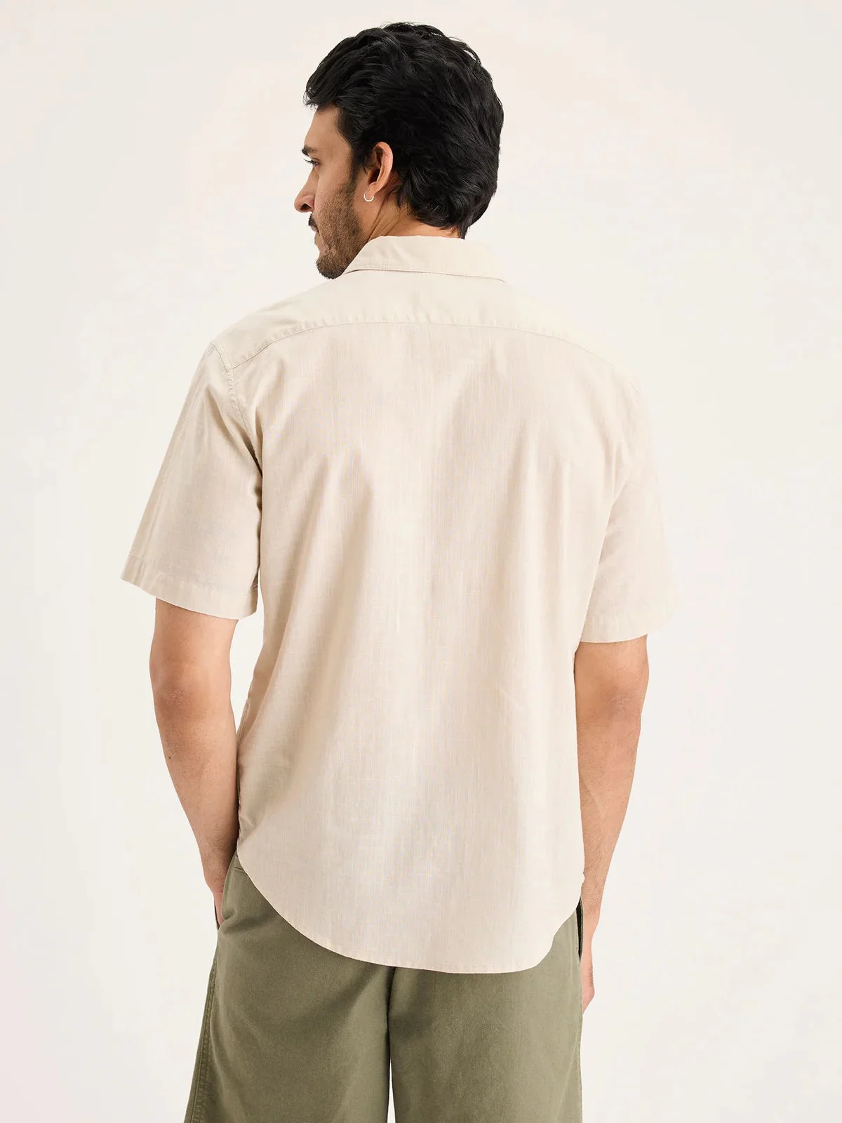DOCKERS Áo Sơ Mi Nam Tay Ngắn