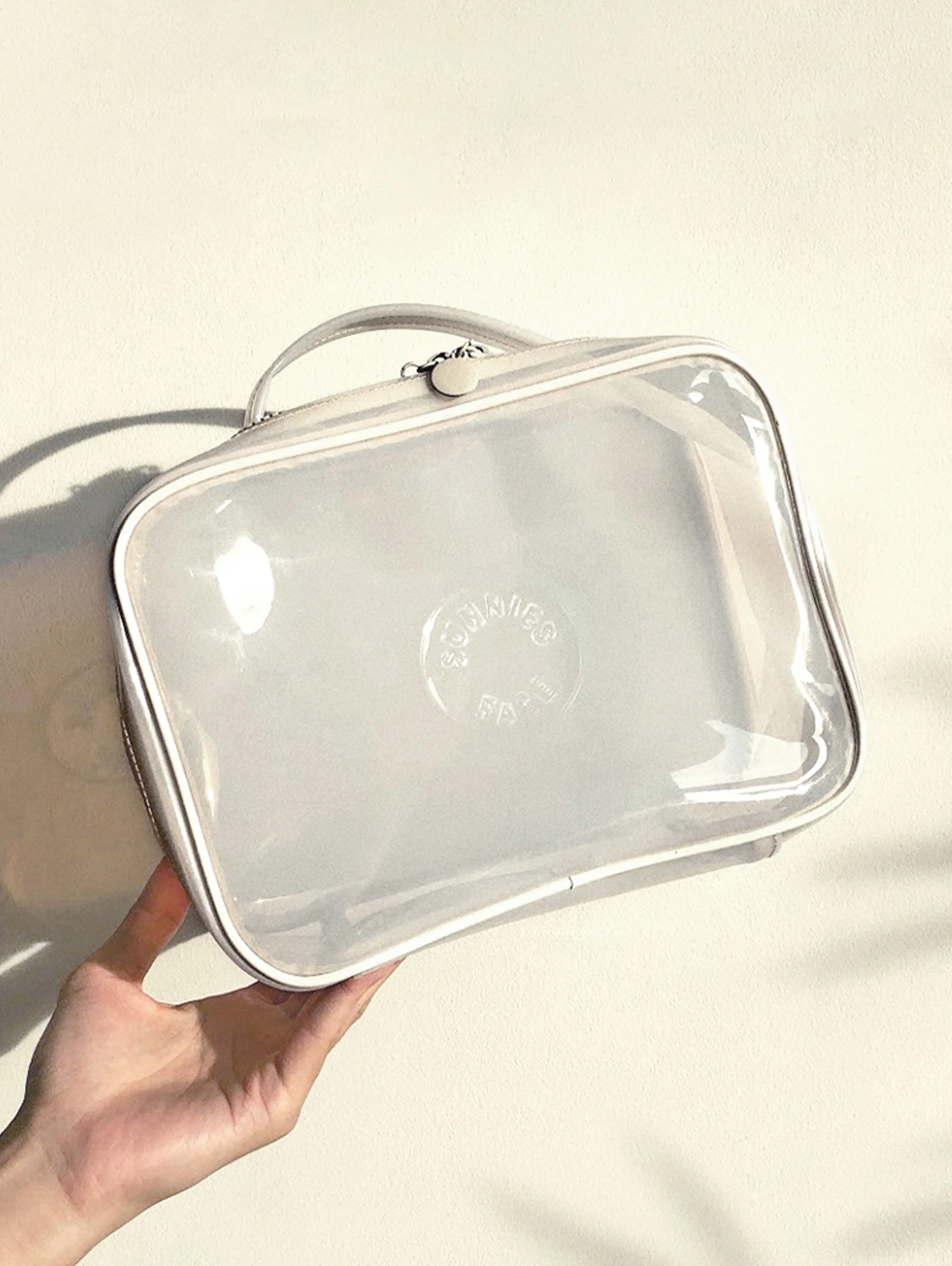 SUNNIES FACE Túi Đựng Đồ Makeup Weekend Jelly Bag Coconut