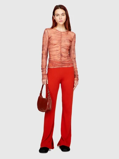 SISLEY Quần Dài Nữ Knit Trousers