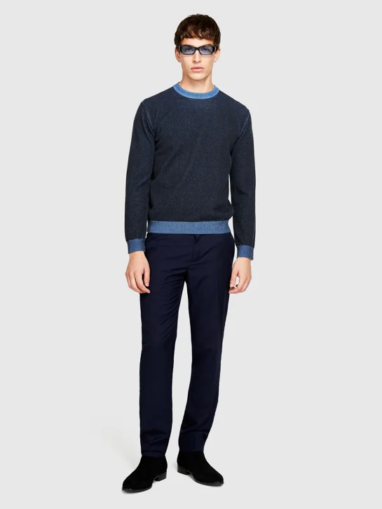 SISLEY Quần Dài Nam Slim Fit Trousers