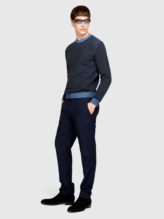 SISLEY Quần Dài Nam Slim Fit Trousers